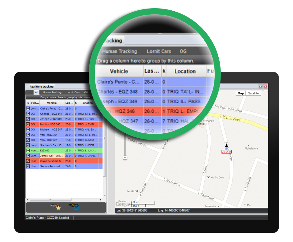 Lornit - Time Tracking - Tracking System Screenshot